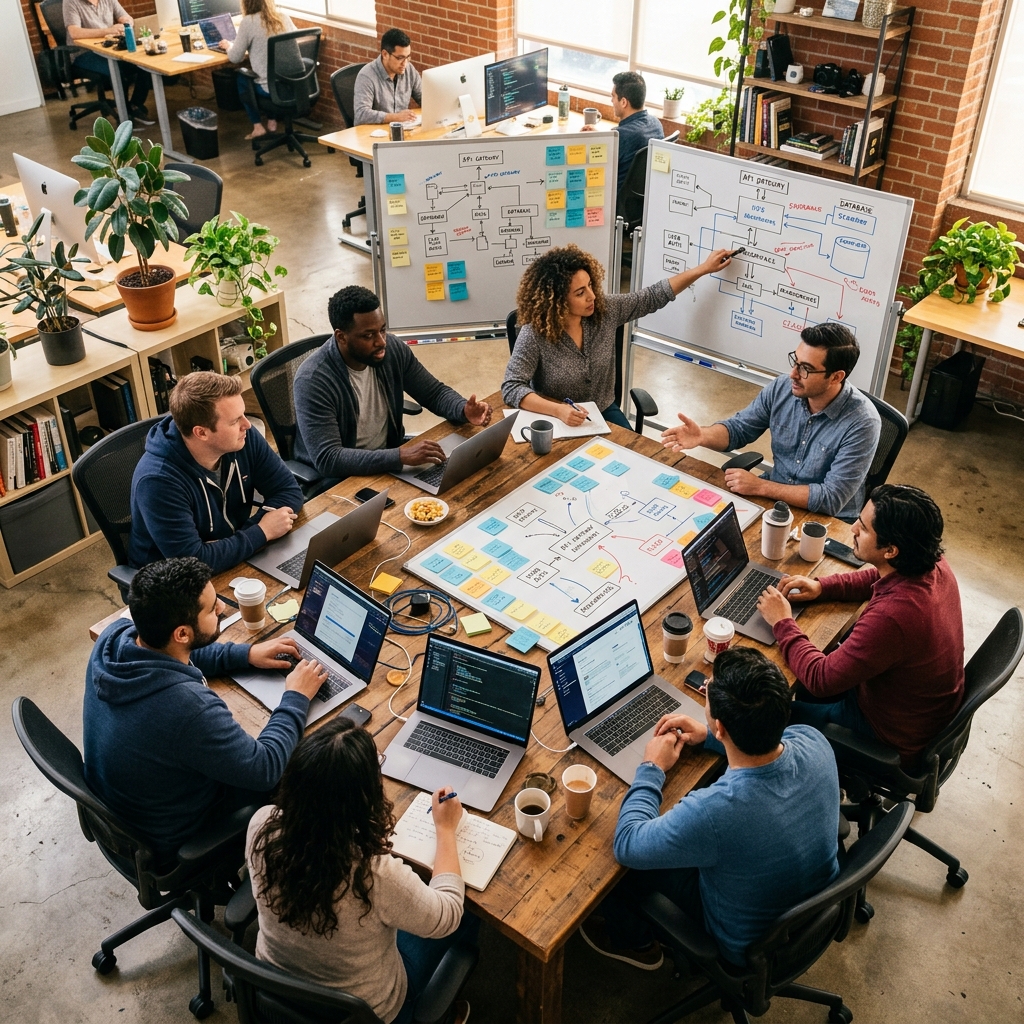 IT Outsourcing team collaboration